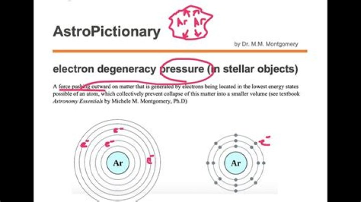 When is electron degeneracy pressure important in a star?