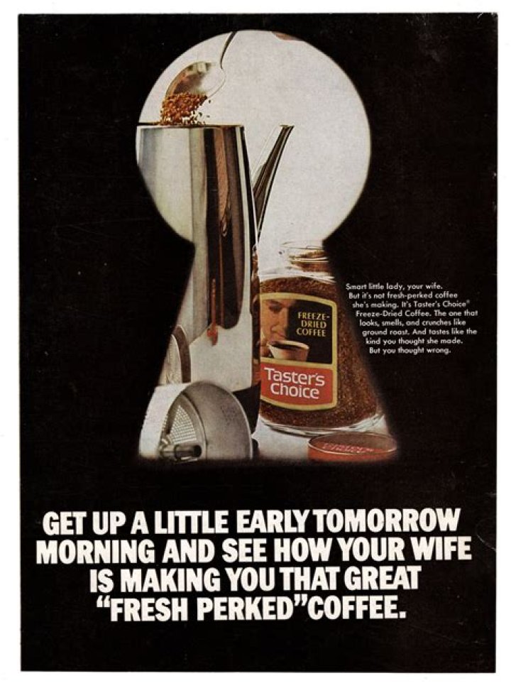 When is perked coffee done?