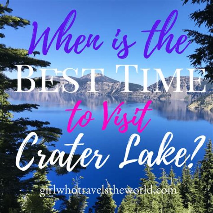 When is the best time to visit crater lake?