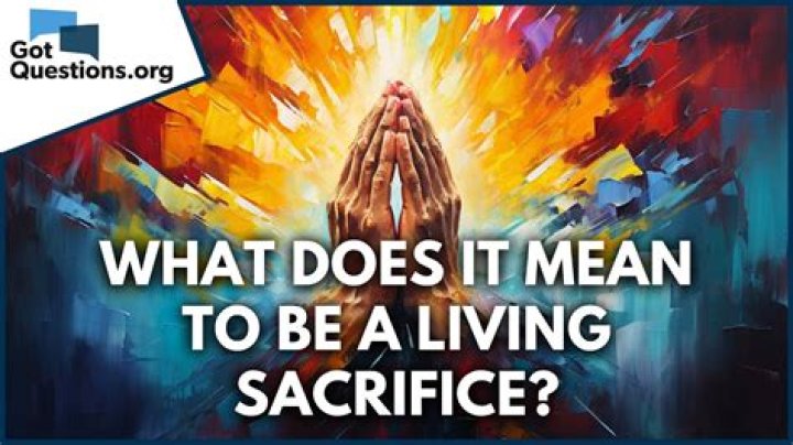 When someone sacrifices themselves for others?
