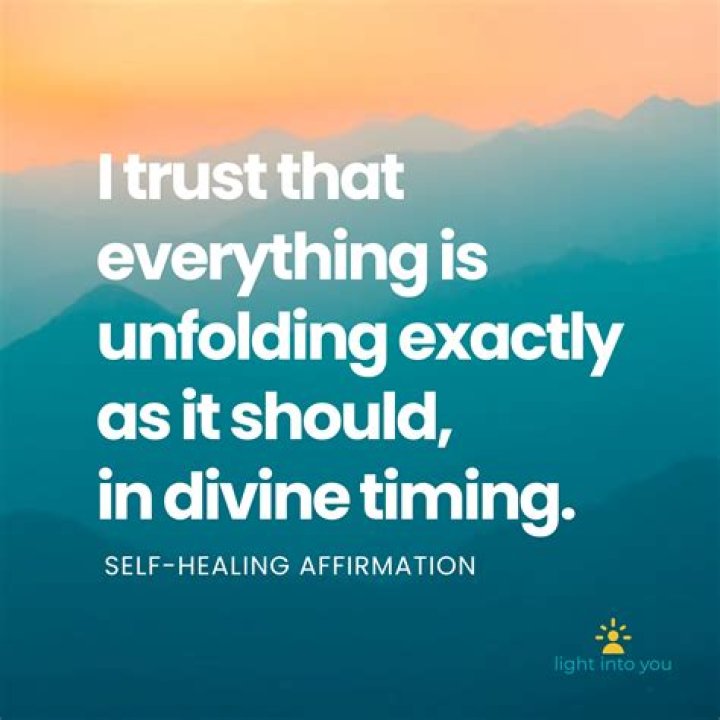 When something is affirming?