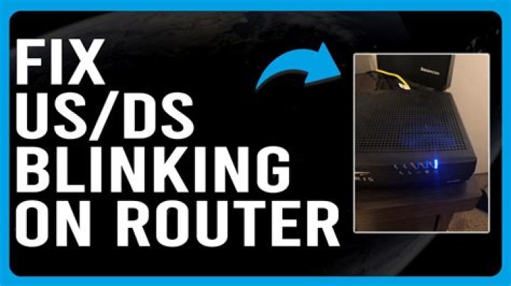 When the us/ds is blinking?