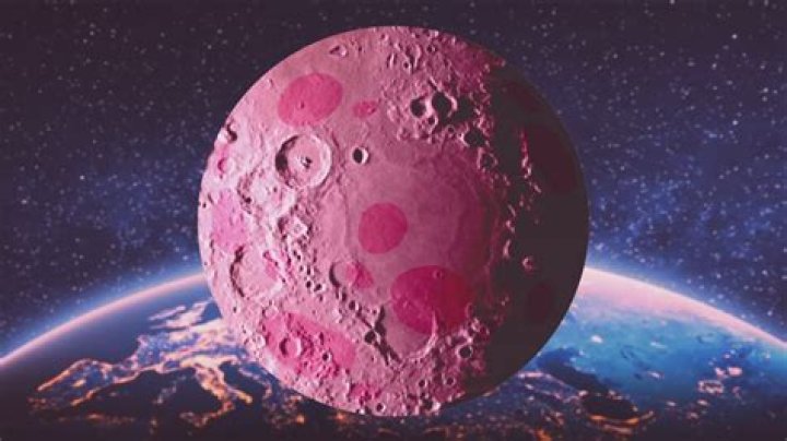 When was the pink moon?