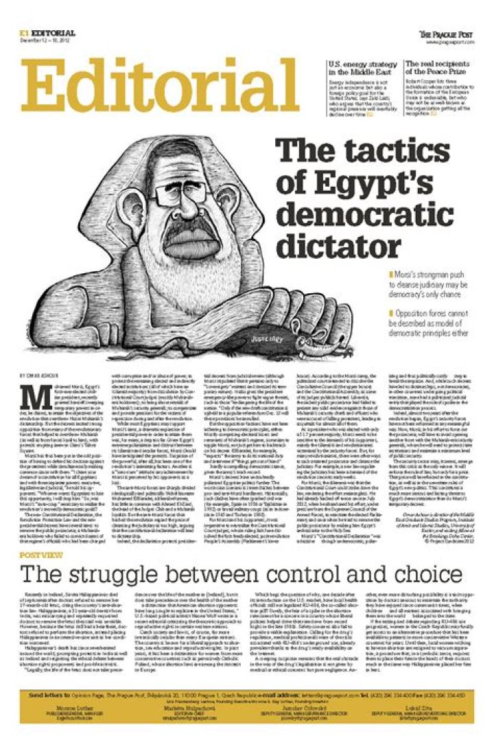 Where are editorials found in newspapers?