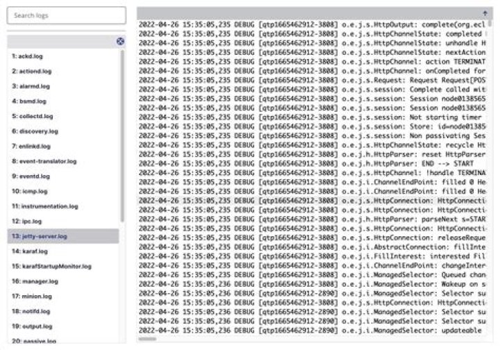 Where can I find the log file of my system temperature?