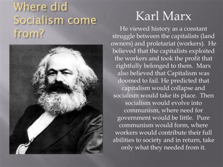 Where did socialism come from?