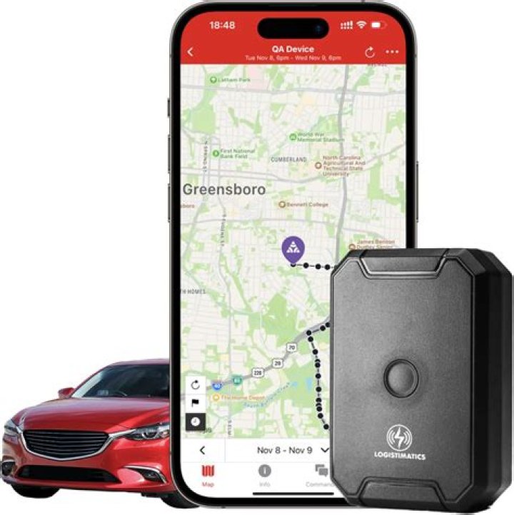 Where do dealerships install gps trackers?