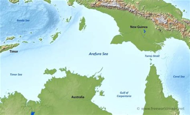 Where is arafura sea?