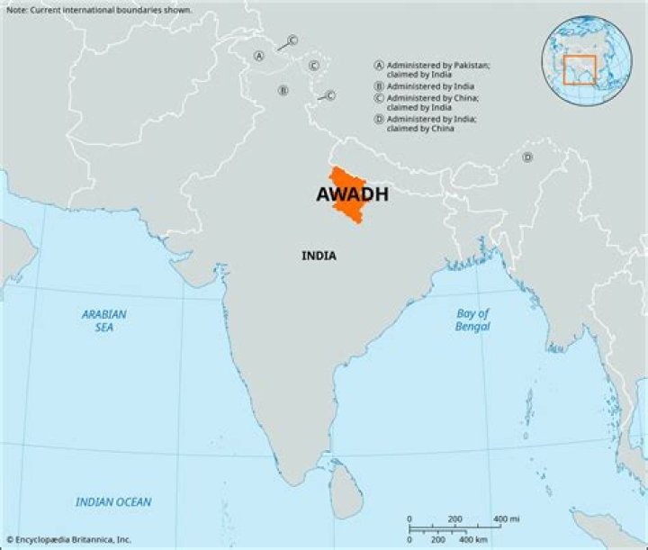 Where is awadh located?