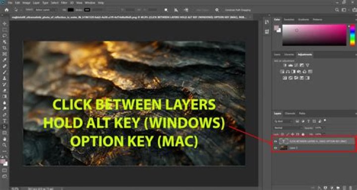 Where is layer mask on photoshop?