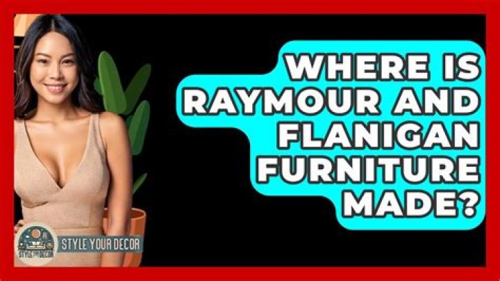 Where is raymour and flanigan?