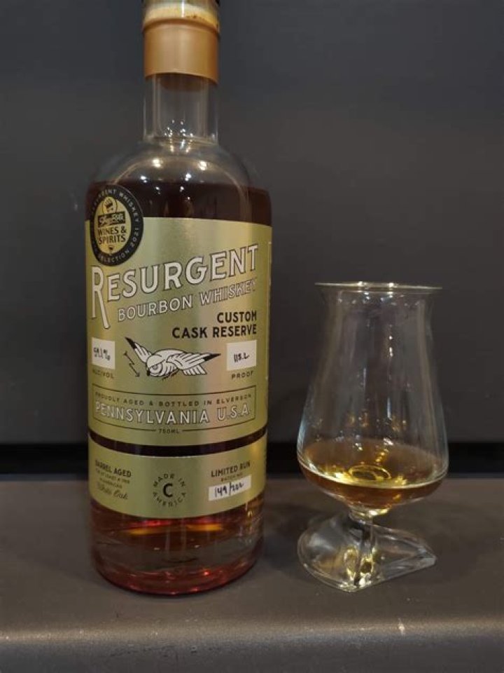 Where is resurgent bourbon distilled?