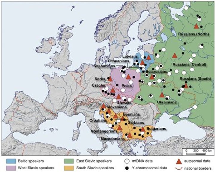 Where is slavic spoken?