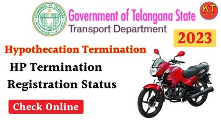 Where to check hypothecation status online?