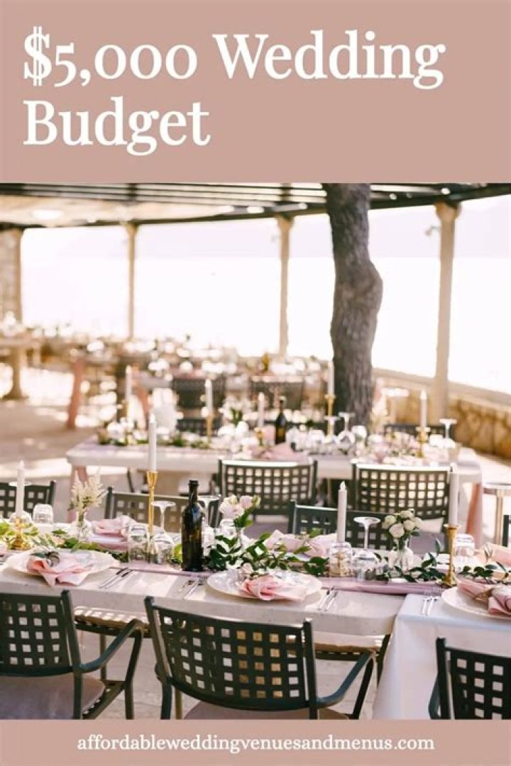 Where to have an inexpensive wedding?
