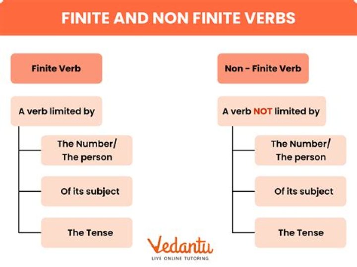 Which are finite verbs?