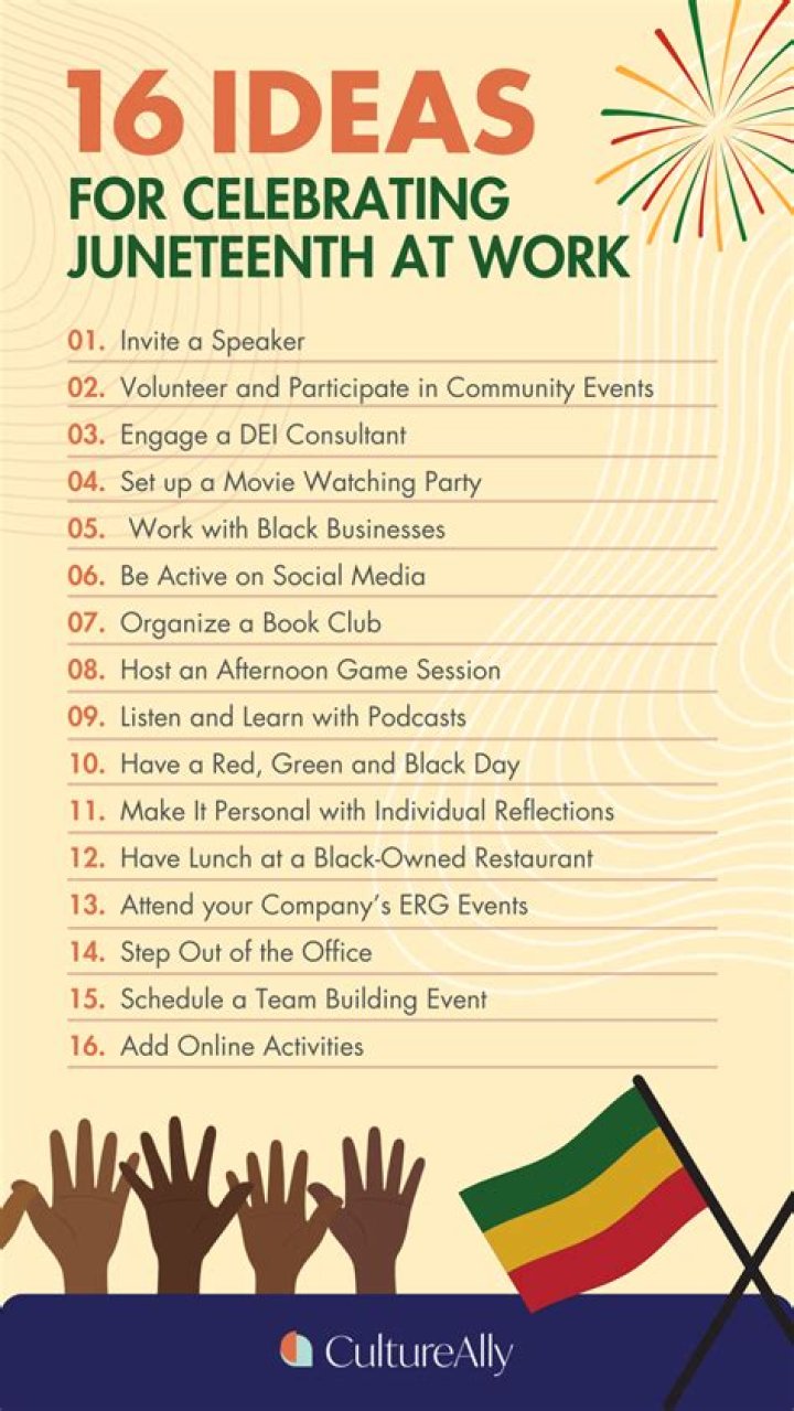 Which companies are celebrating juneteenth?