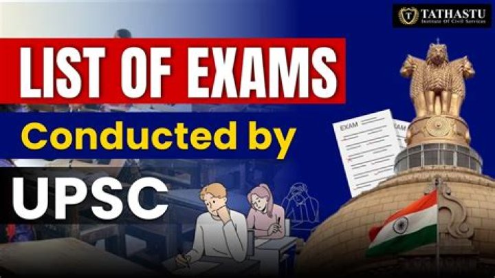 Which exams are conducted by upsc?