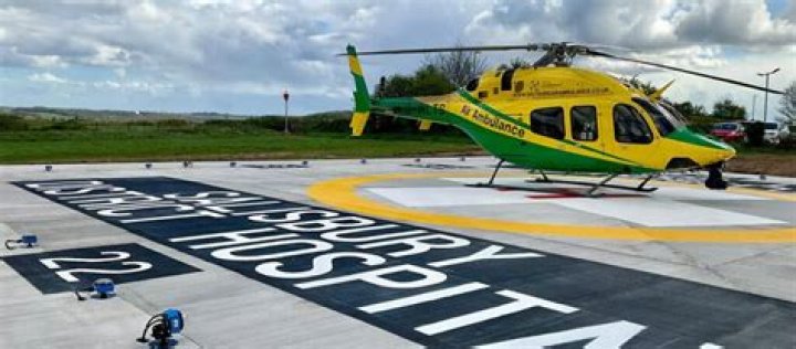 Which hospitals have helipads uk?