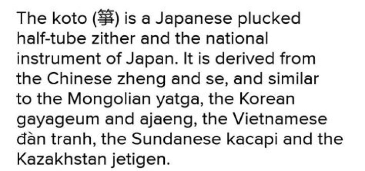 Which japanese instrument is the counterpart of the kayageum?