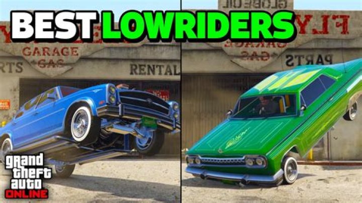 Which lowrider is the best gta online?