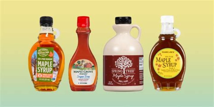 Which maple syrup is healthy?