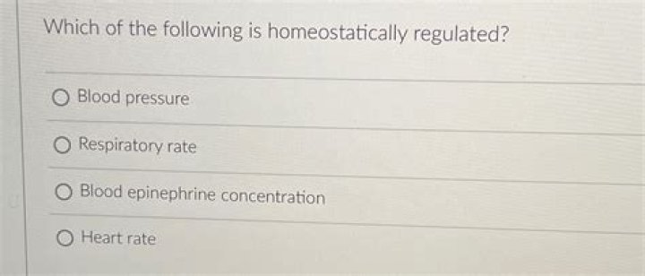 Which of the following is homeostatically regulated?