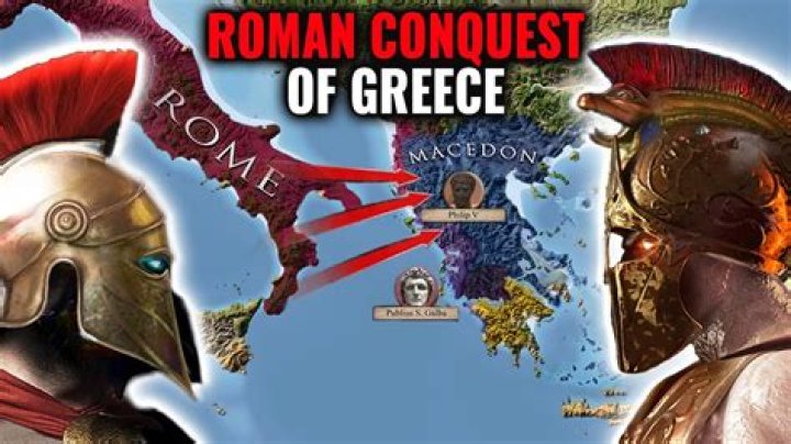 Which peoples) did the romans conquer?