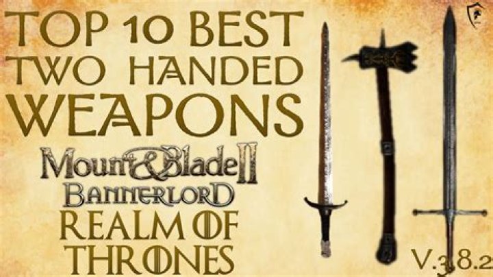 Which two handed weapon is best skyrim?