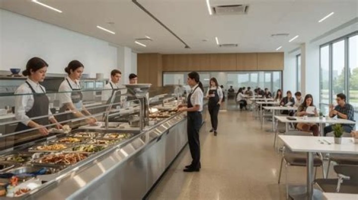 Which work is cafeteria?