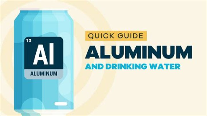 Who aluminum in drinking water?