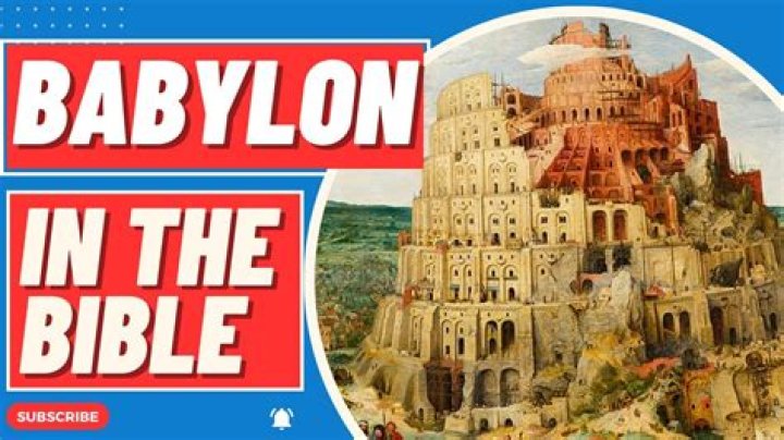 Who destroyed babylon in the bible?