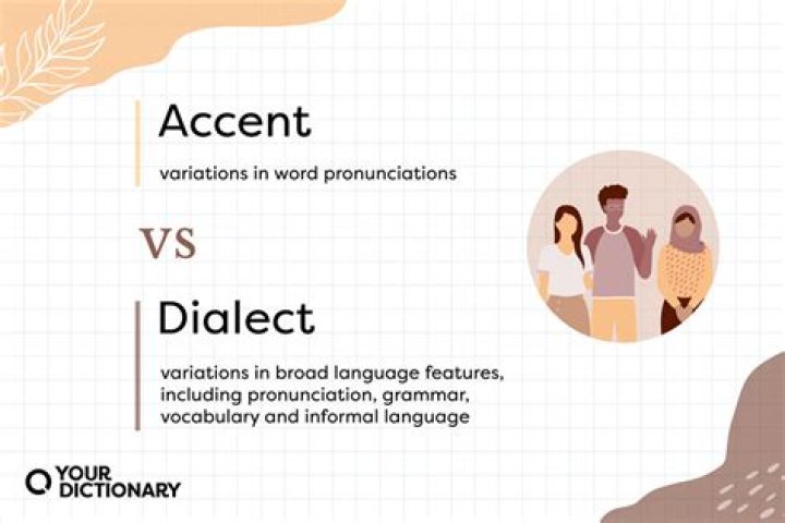 Who do accents develop?