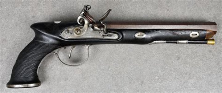Who invented duelling pistol?