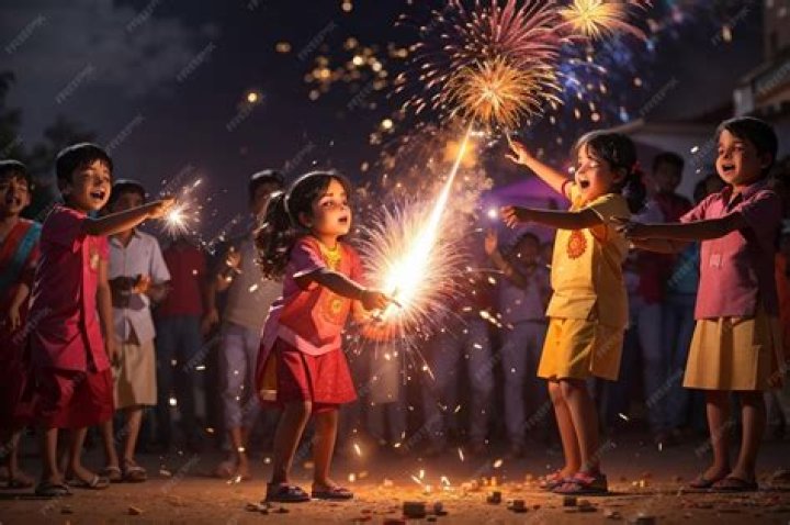 Who invented firecrackers in india?
