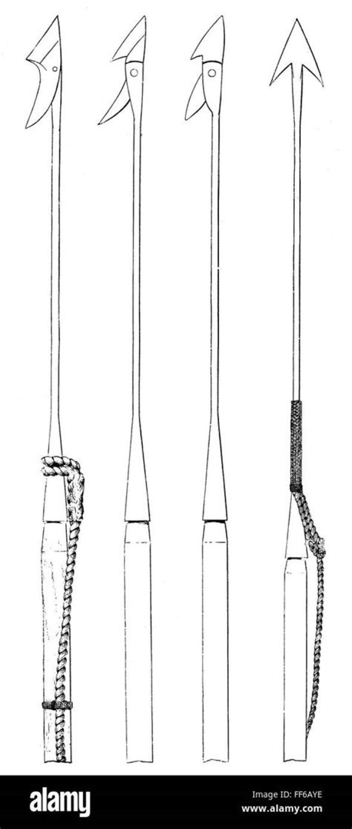 Who invented the toggling harpoon?