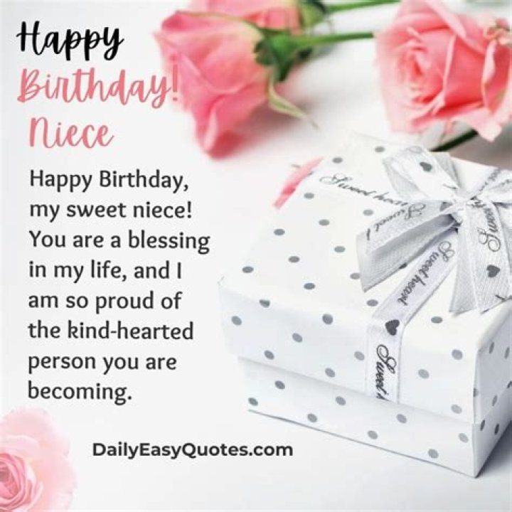 Who is a great niece?