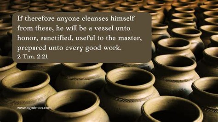 Who is a vessel unto honour?
