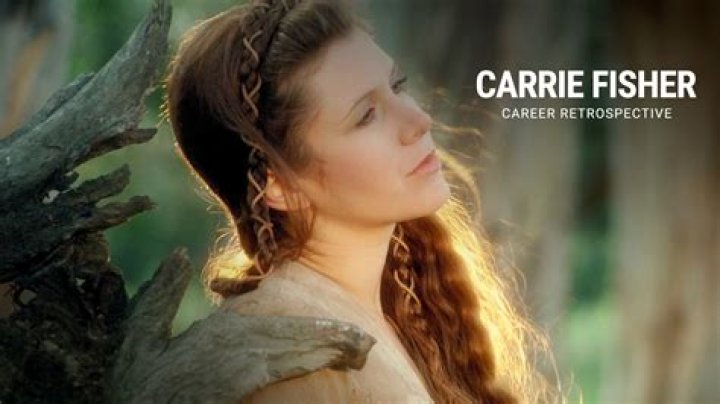 Who is carrie fisher's half sister?