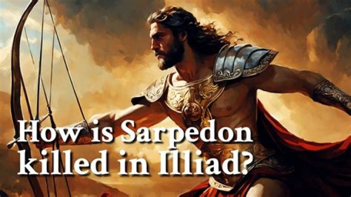 Who is sarpedon in the iliad?
