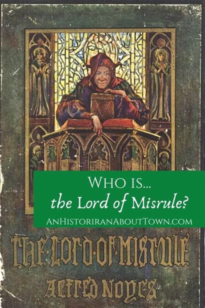 Who is the lord of misrule?