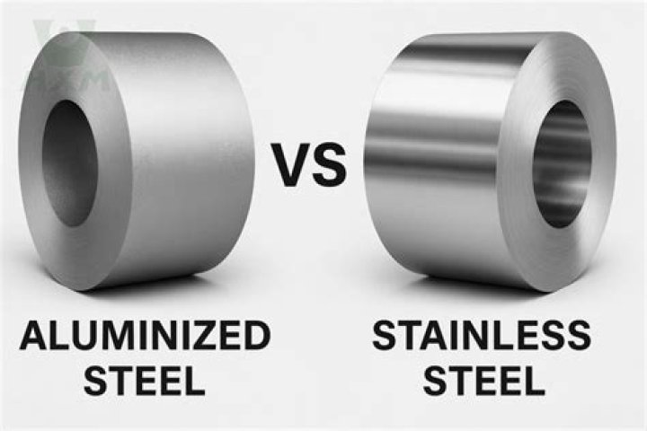 Who makes aluminized steel?