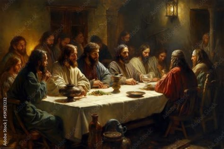 Who was at the last supper in the bible?