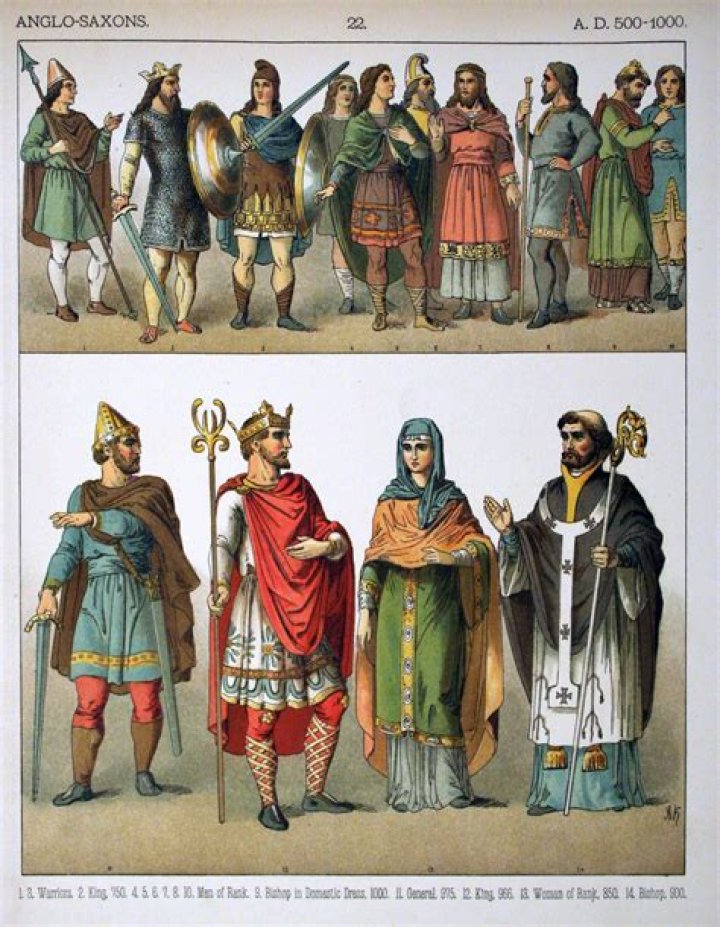 Who were the saxons?