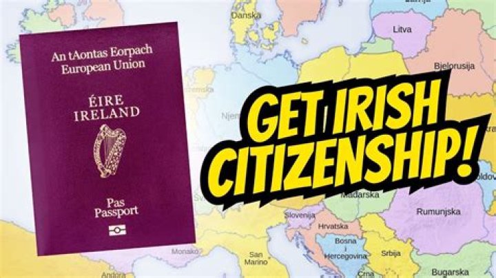 Whos entitled to an irish passport?