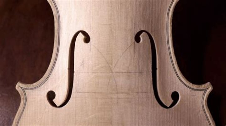 Why are the holes on a violin shaped like an f?