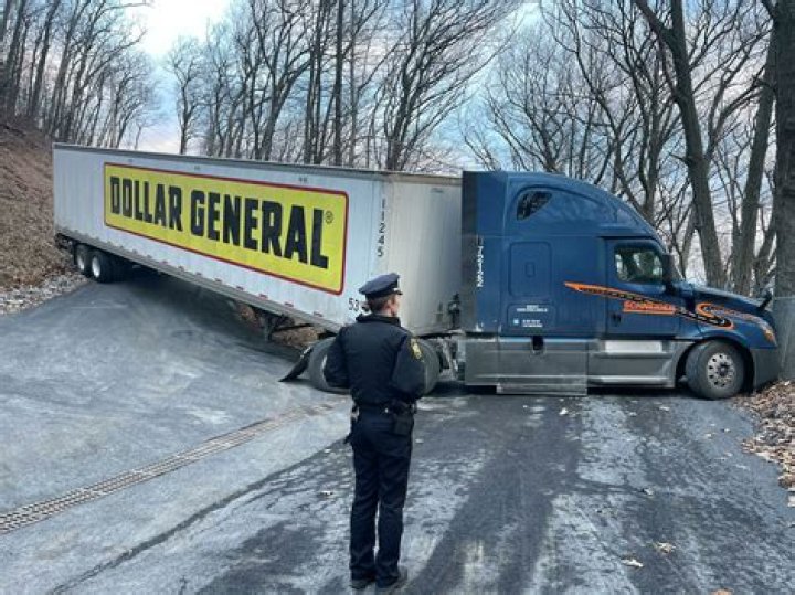 Why are the trucks getting stuck in front of my prison?