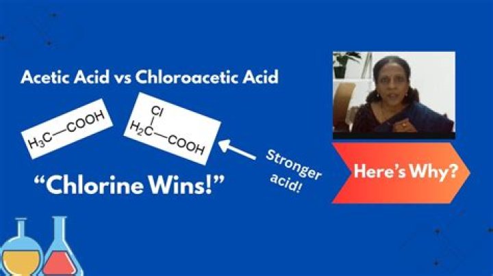 Why chloroacetic acid is stronger?