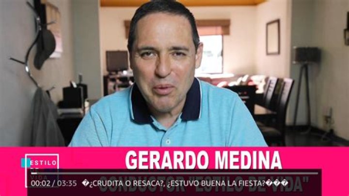 Why did gerardo medina died?