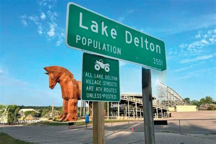 Why did lake delton empty?